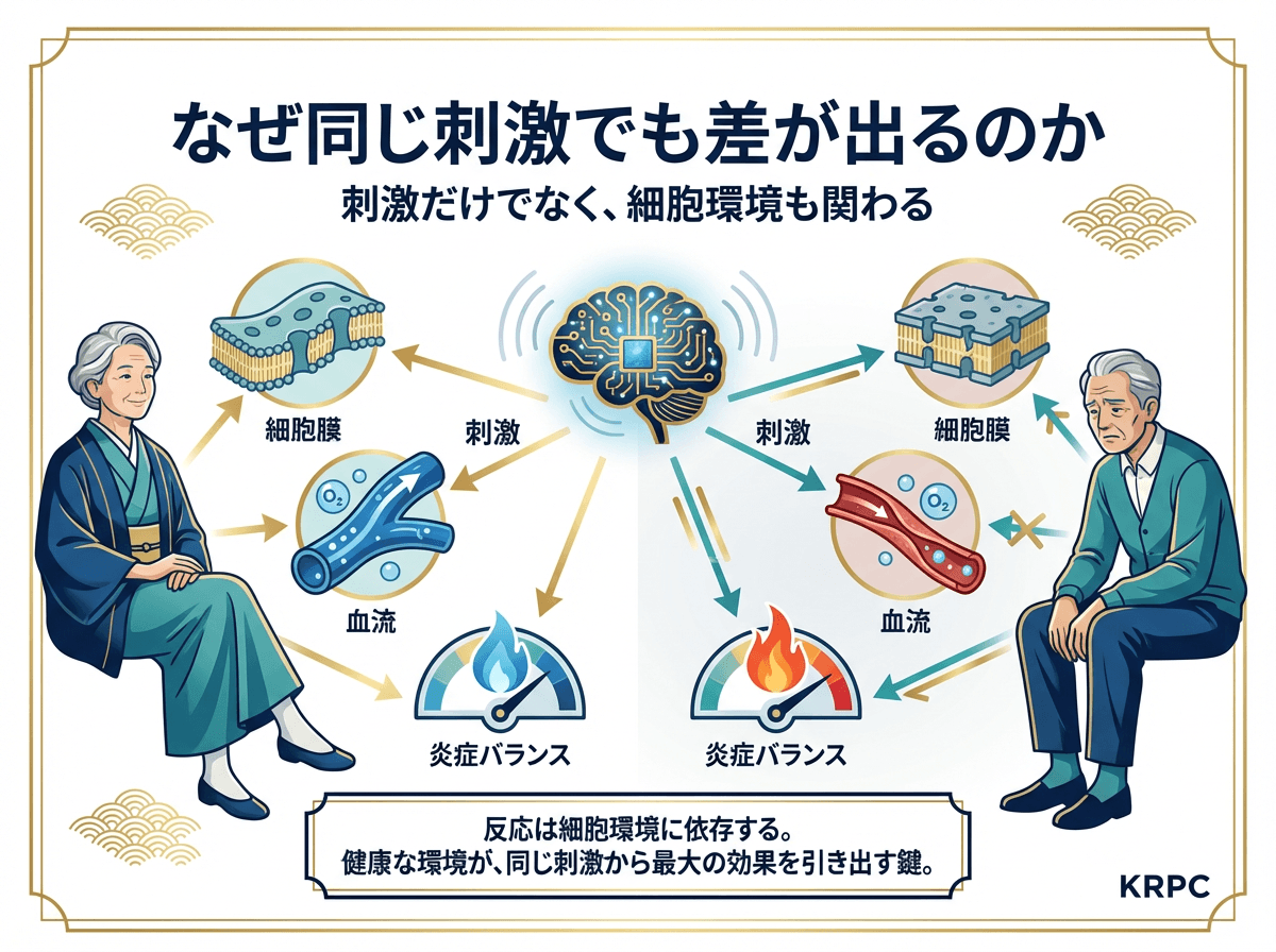 なぜ同じ刺激でも差が出るのか